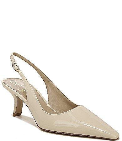 Sam Edelman Bianka Slingback Pump Modern Ivory Patent Product Image