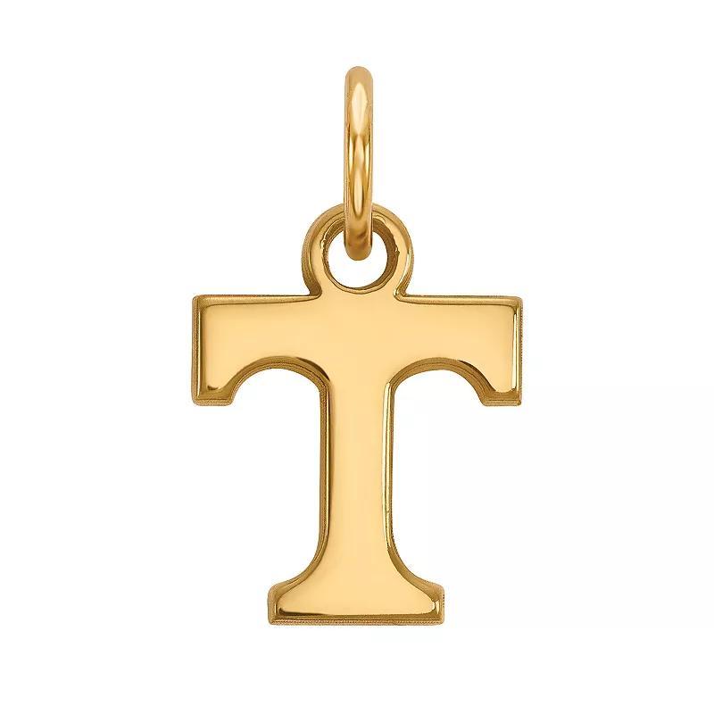 LogoArt Tennessee Volunteers Sterling Silver 14K Gold Plated XS Pendant, Womens Product Image