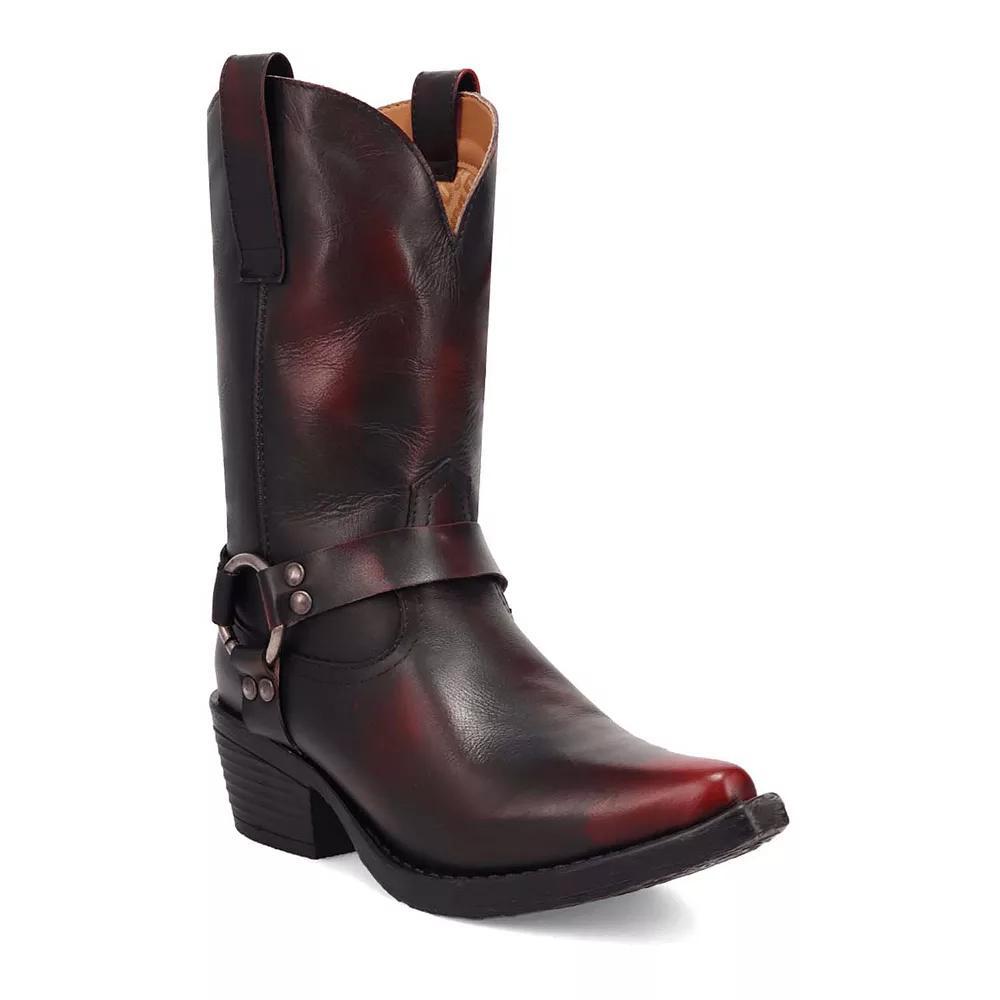 Dingo Ride A Way Women's Leather Boots, Size: 11, Red Product Image