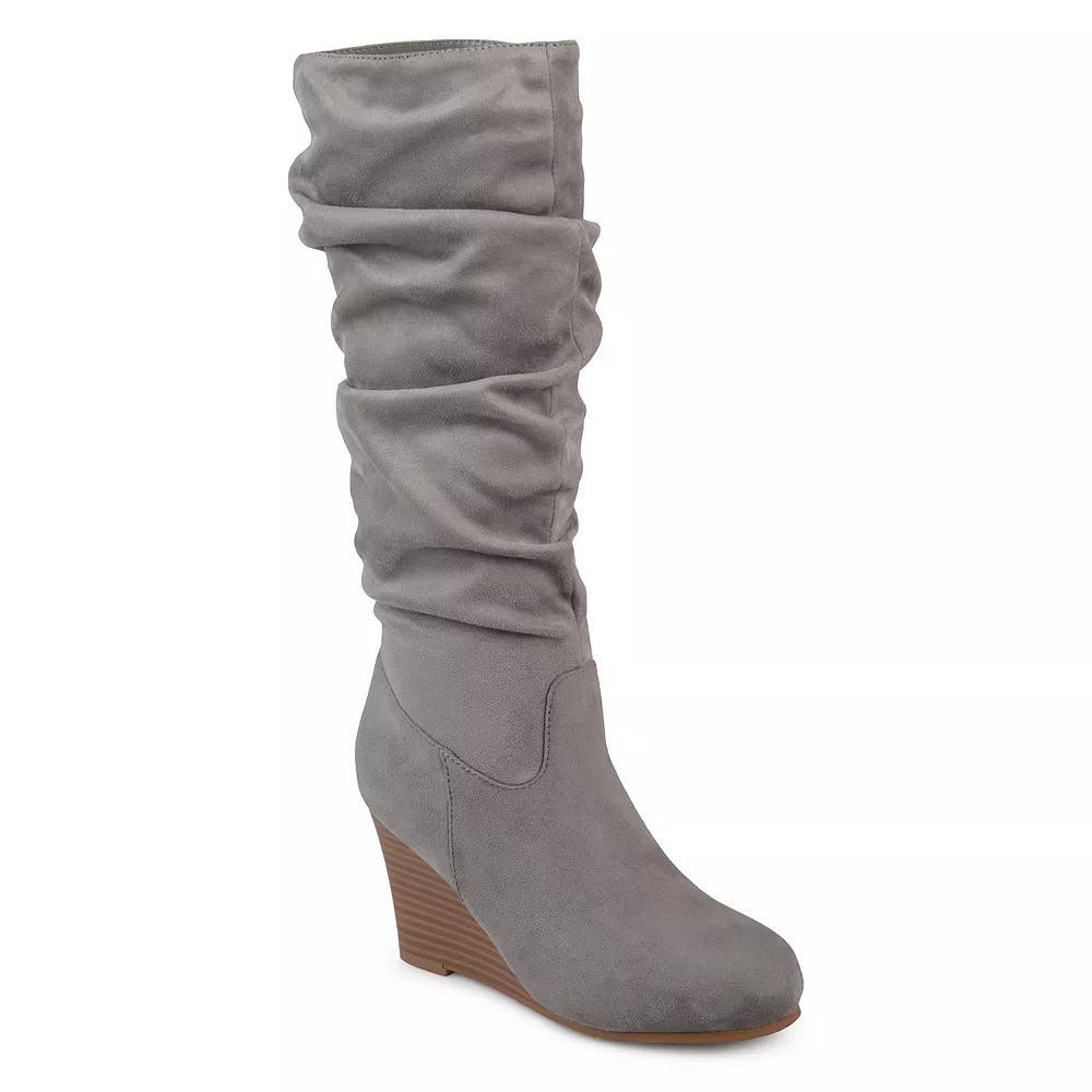 Journee Haze Womens Tall Boots, Girls Grey Product Image