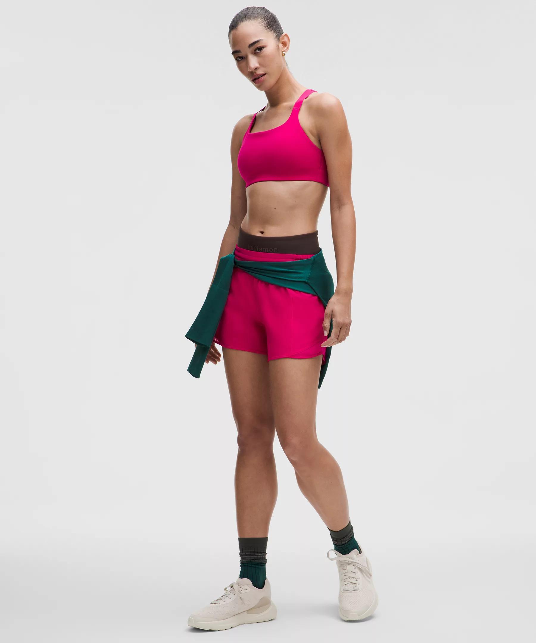 Ultralu Square-Neck Workout Bra *Medium Support, B/C Cup Product Image