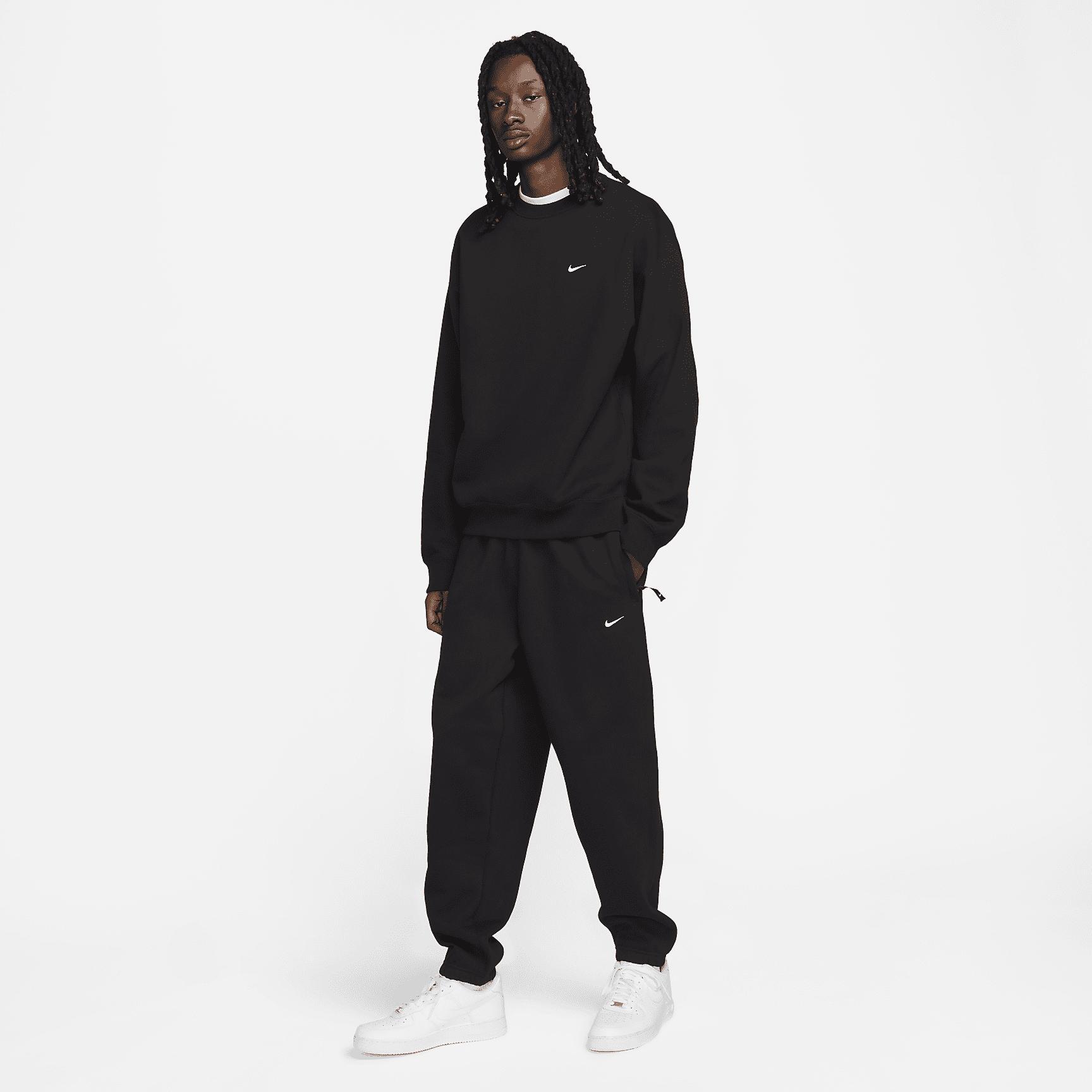 Nike Solo Swoosh Men's Fleece Crew Product Image