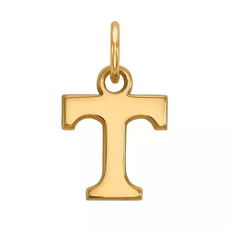 LogoArt Tennessee Volunteers Sterling Silver 14K Gold Plated XS Pendant, Womens Product Image