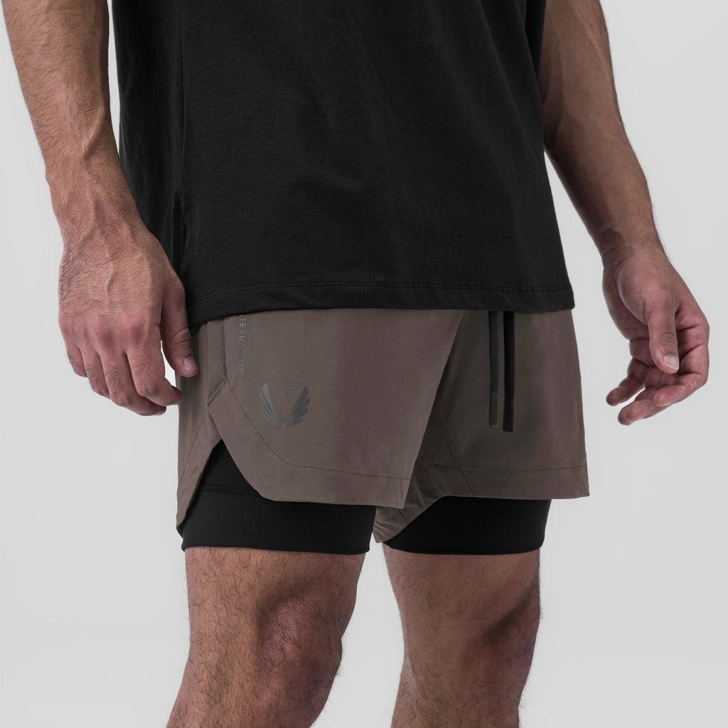 0865. Tetra-Lite® 5" Liner Short - Navy "Wings"/Black Male Product Image