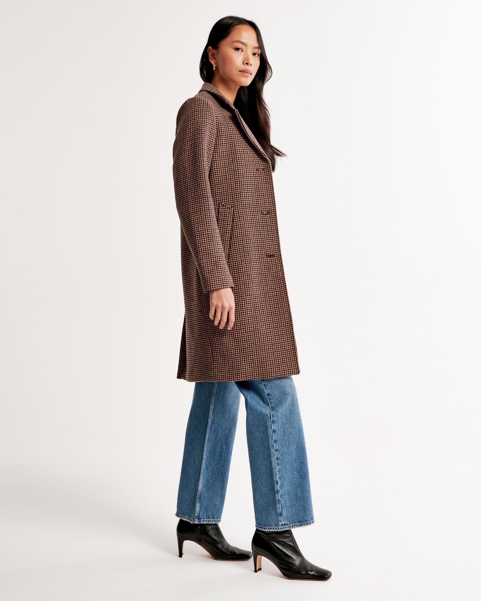Wool-Blend Dad Coat Product Image