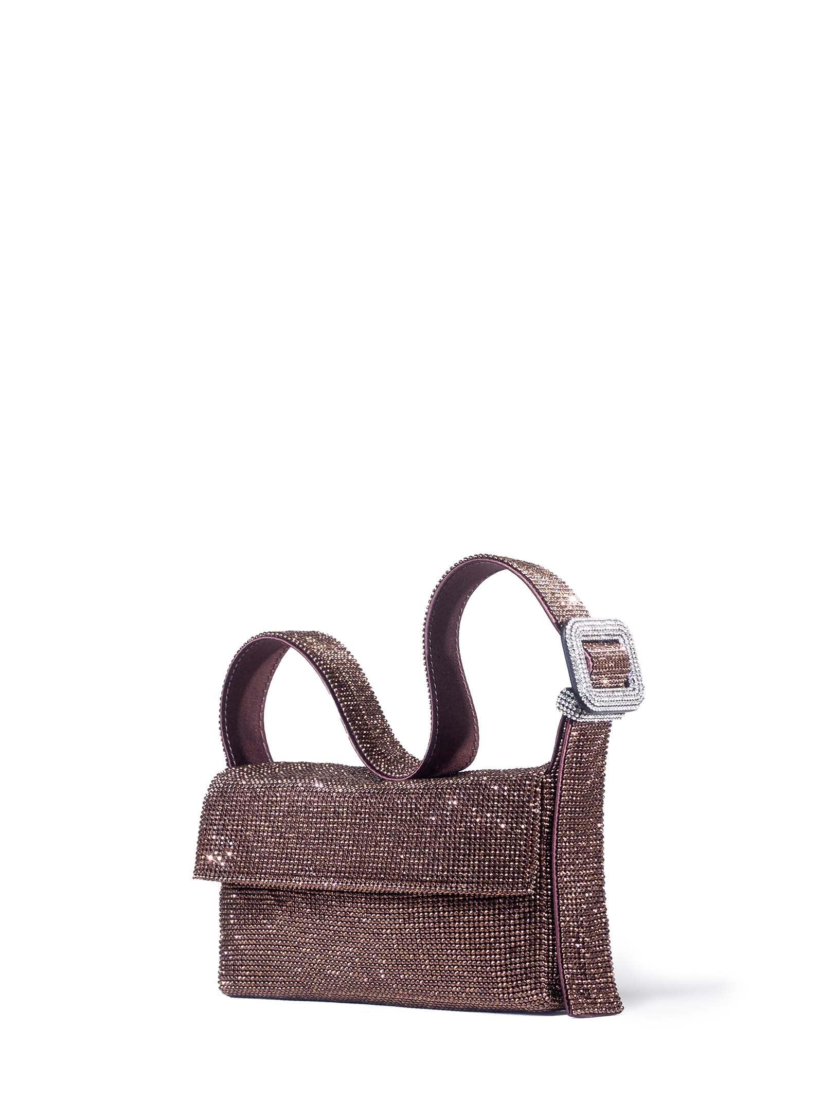BENEDETTA BRUZZICHES Vitty La Mignon Shoulder Bag In Brown Product Image
