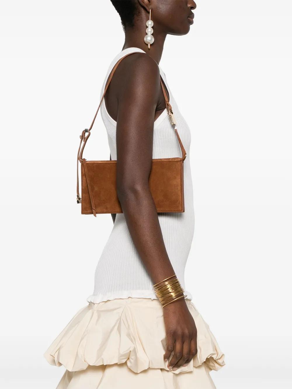 BENEDETTA BRUZZICHES Syster Shoulder Bag In Brown Product Image