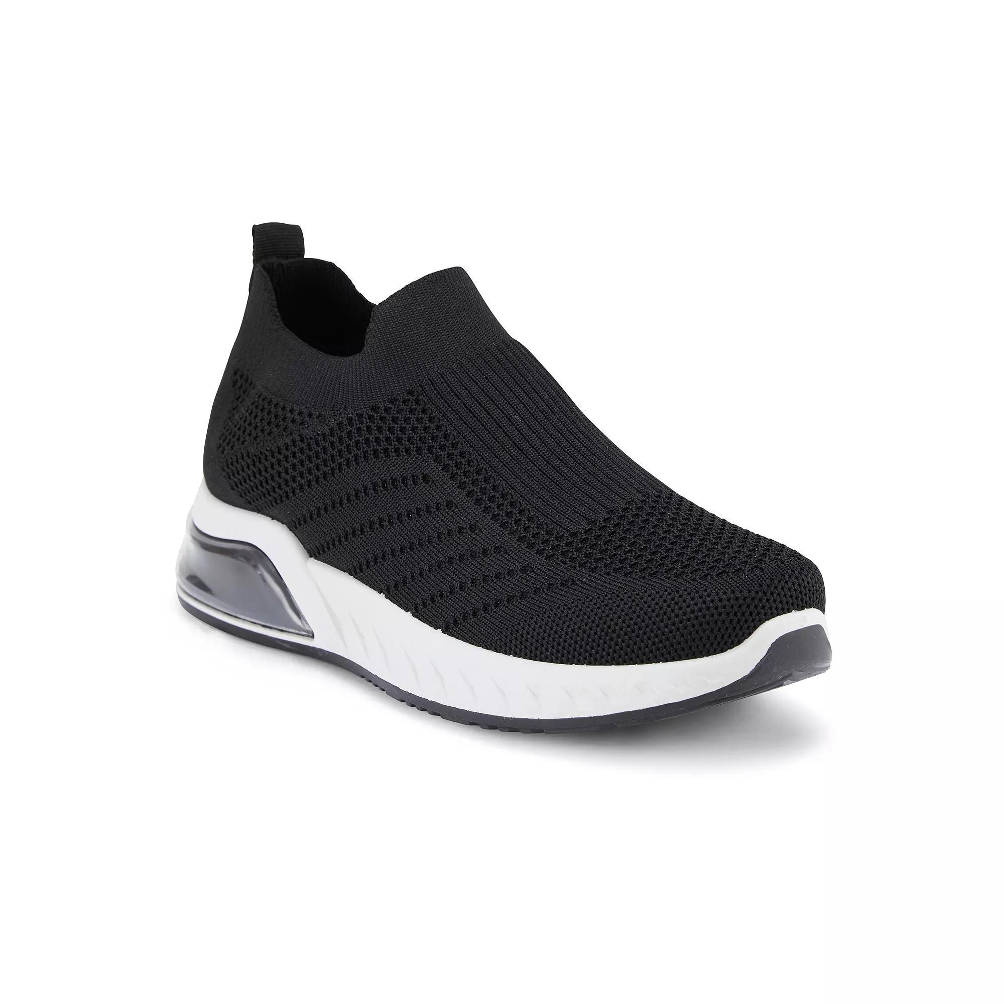 Henry Ferrera By Charming Lady Women's Tendy Comfort Fashion Sneakers, Size: 5, Black Product Image