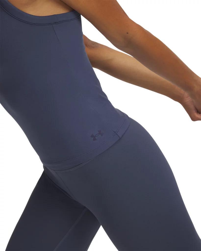 Women's Under Armour Motion High Neck Built-In Bra Tank Top, Size: Small, Black Product Image