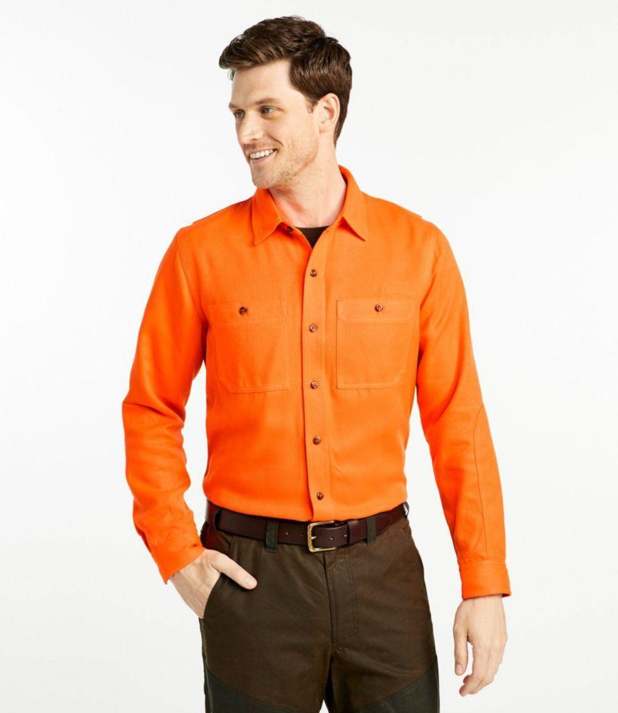 
                            Men's Double L Field Shirt, Hunter Orange
                         Product Image