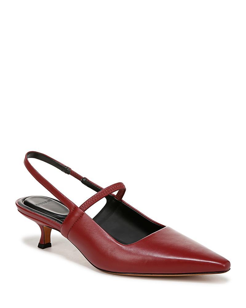 Vince Womens Venice Kitten Heel Pumps Product Image