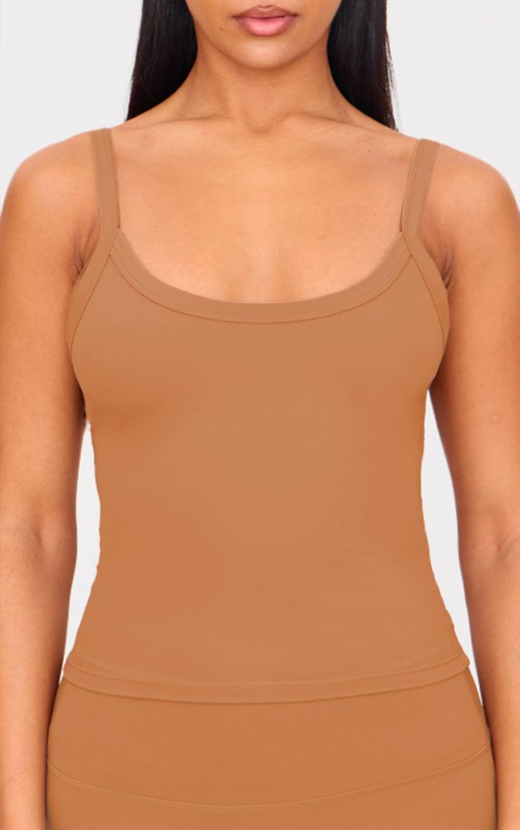 Clay Sculpt Strappy Gym Vest Top Product Image