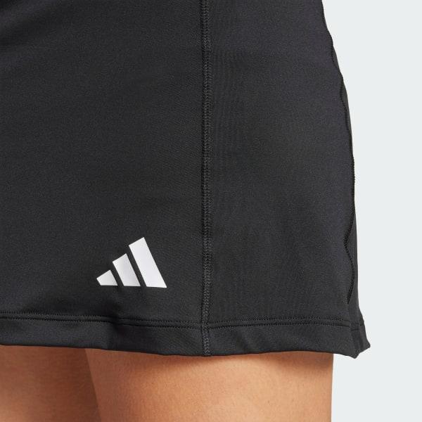 adidas Optime Skort With Integrated Bike Shorts Black XS Womens Product Image