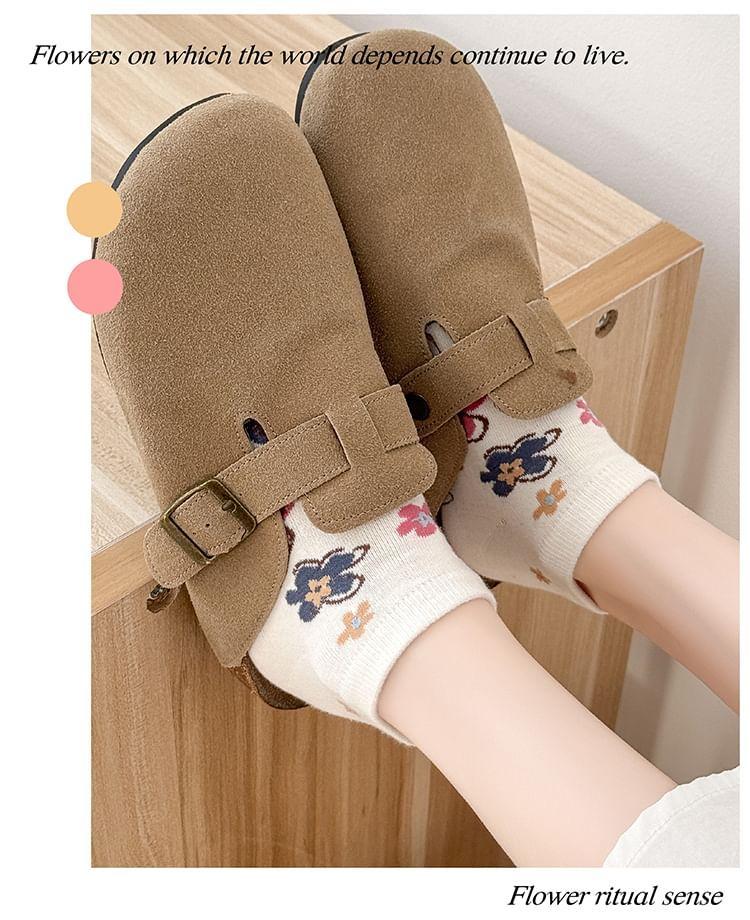 Set of 3 Pairs: Floral Socks Product Image