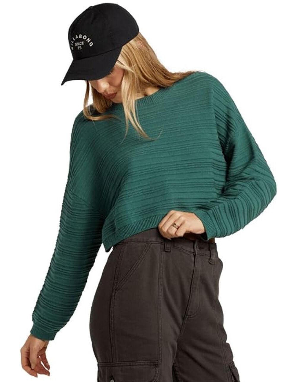BILLABONG Chasing Light Womens Sweater - EMERALD Product Image