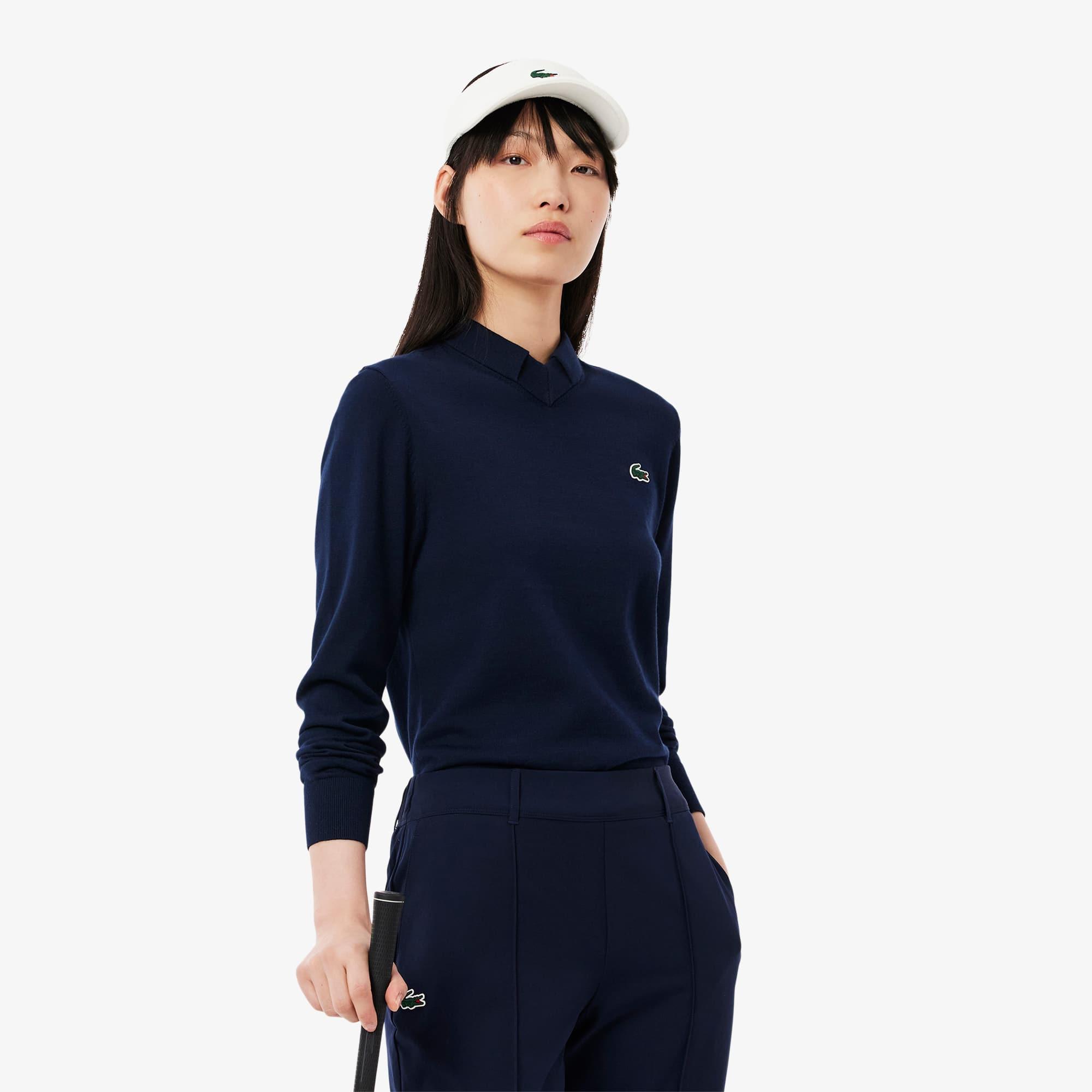 Cotton Pima Technical Knit Golf Sweater Product Image