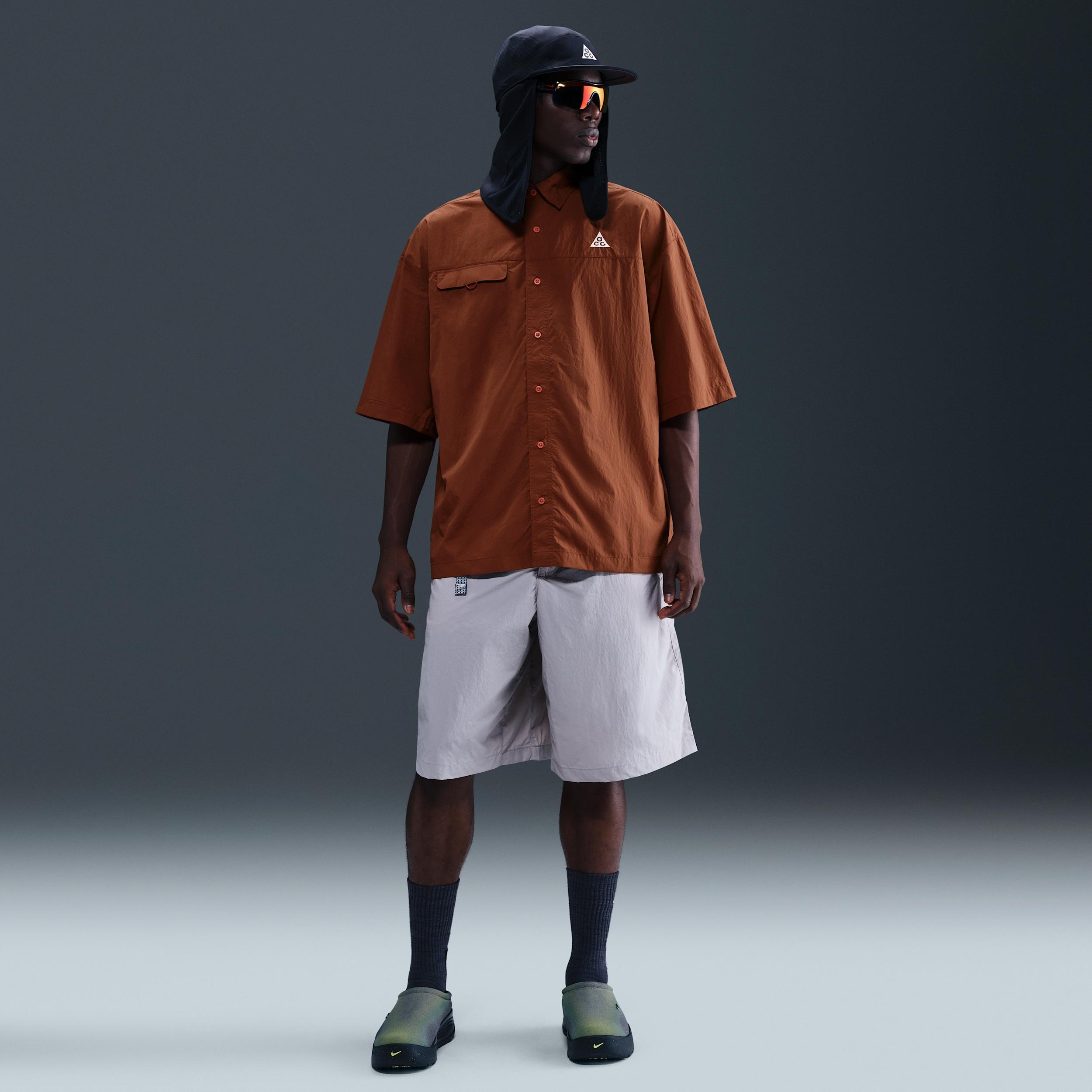Men's Nike ACG "Orb Weaver" UV Repel Short-Sleeve Shirt Product Image