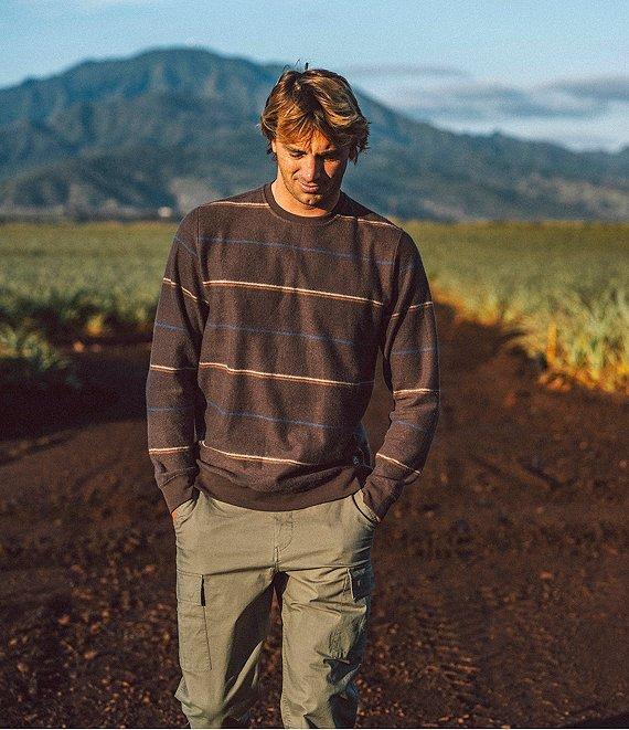 O'Neill OG Nash Long Sleeve Striped French Terry Pullover Product Image