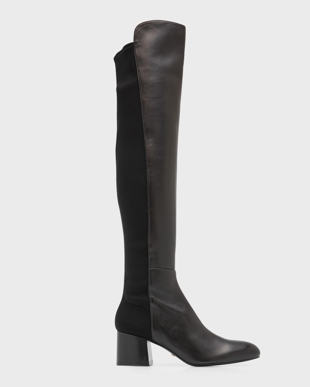 Stuart Weitzman 5050 Flareblock Boot Women's Shoes Product Image