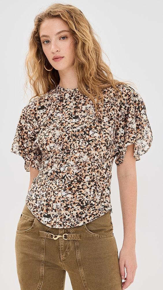 Isabel Marant Karlita Blouse | Shopbop Product Image
