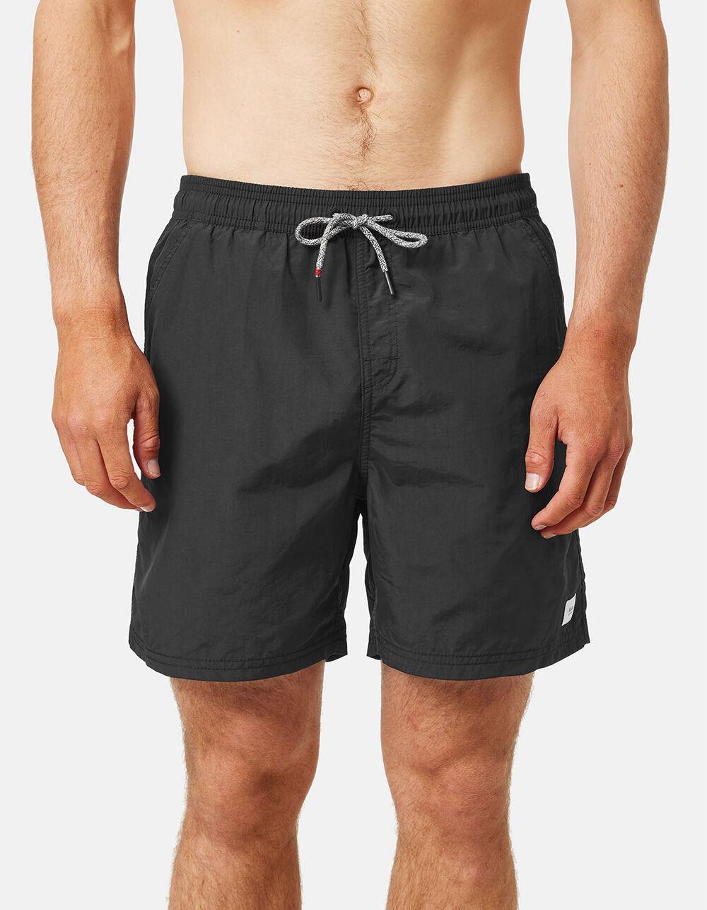 KATIN Poolside Mens Volley Shorts - PORT Product Image