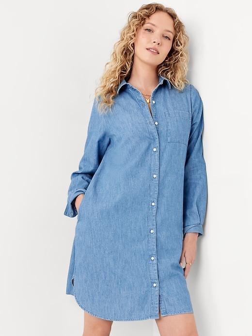 Mini Shirt Dress Product Image