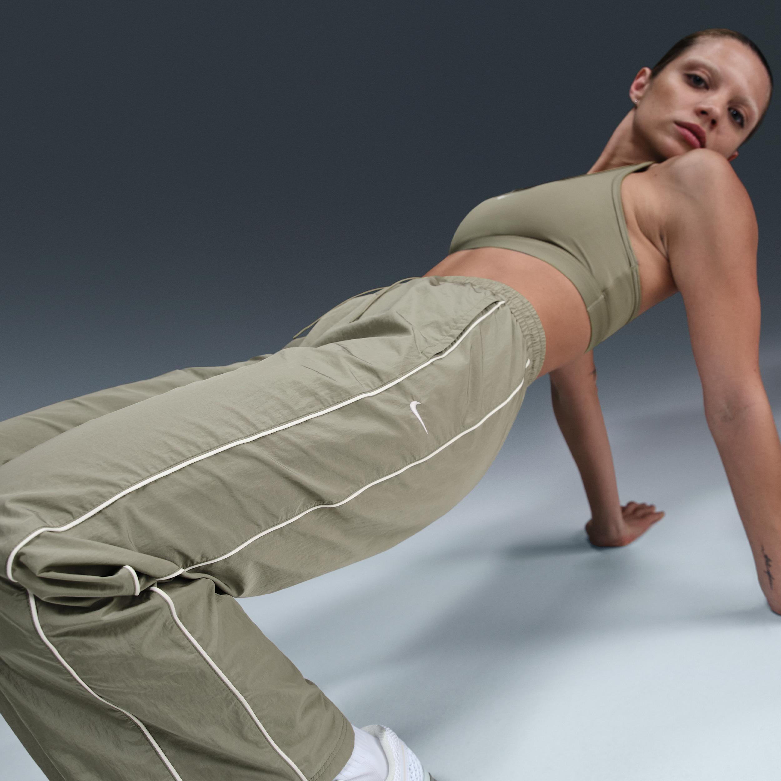 Nike Windrunner Women's High-Waisted Woven Open-Hem Pants Product Image