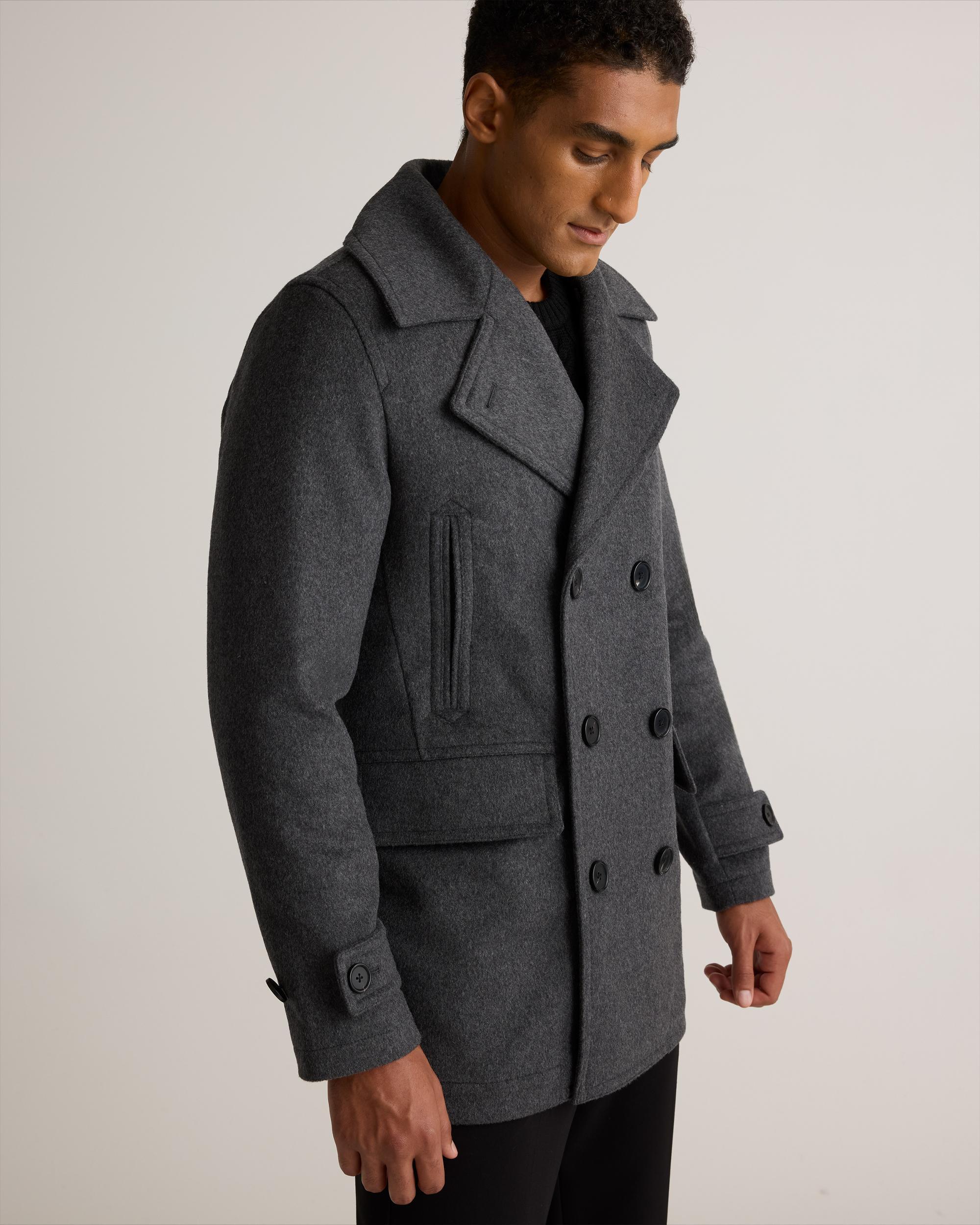 Quince | Men's Italian Wool Peacoat Wool/Nylon Product Image
