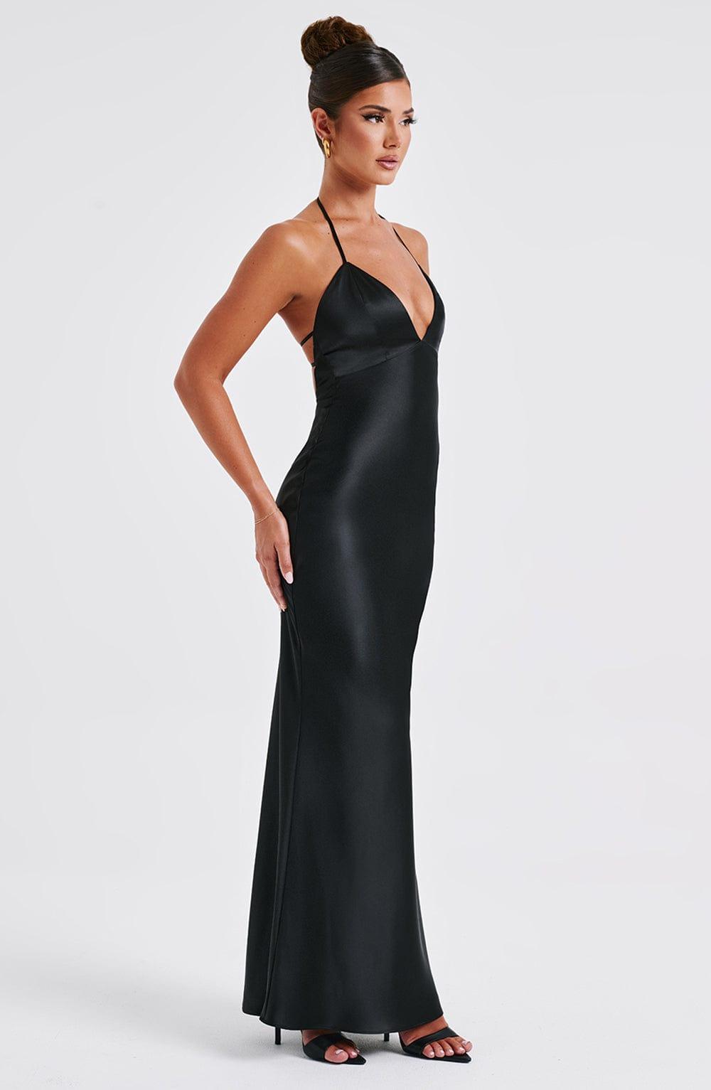 Delphine Maxi Dress - Black Product Image
