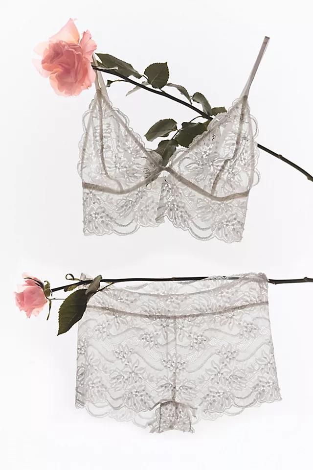 Last Dance Lace Longline Bralette Product Image