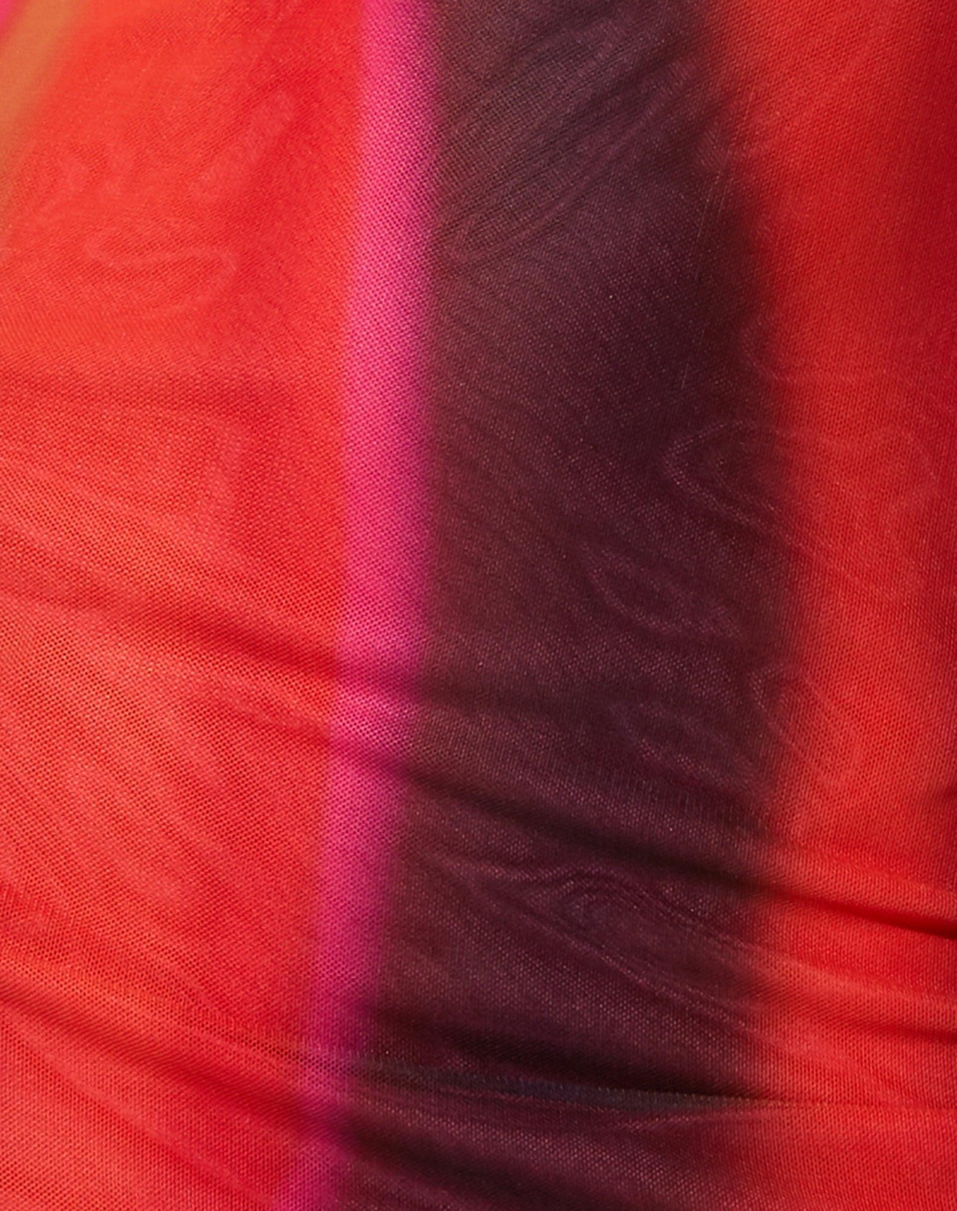Matita Bodycon Dress in Solarized Orange and Pink Product Image