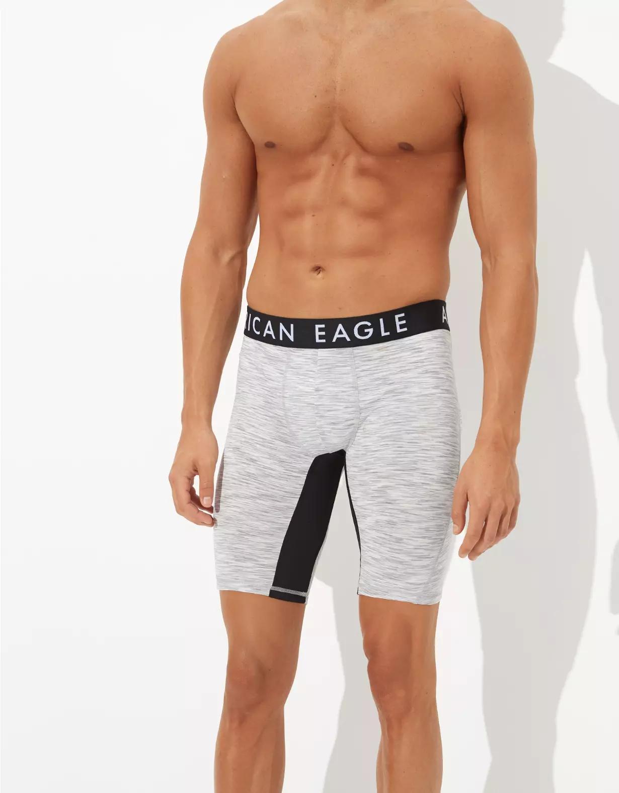 AEO Men's Solid 9" Flex Boxer Brief Product Image
