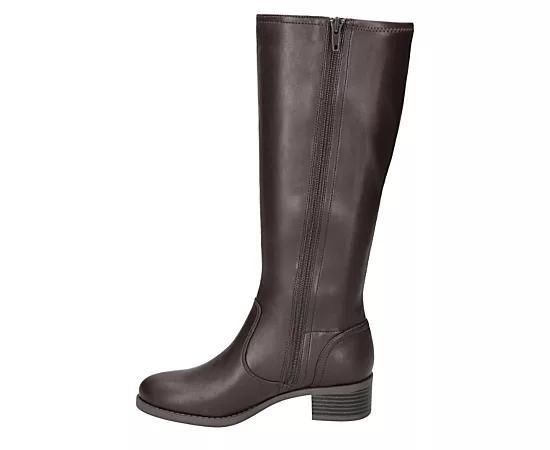 Easy Street Tucker Women's Stretch-for-fit Tall Boots, Size: 8.5, Brown Product Image