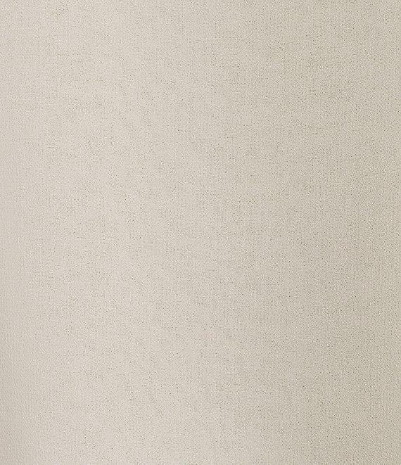 Calvin Klein Chiffon Ruffle Mock Neck Puff Sleeve Blouse Product Image