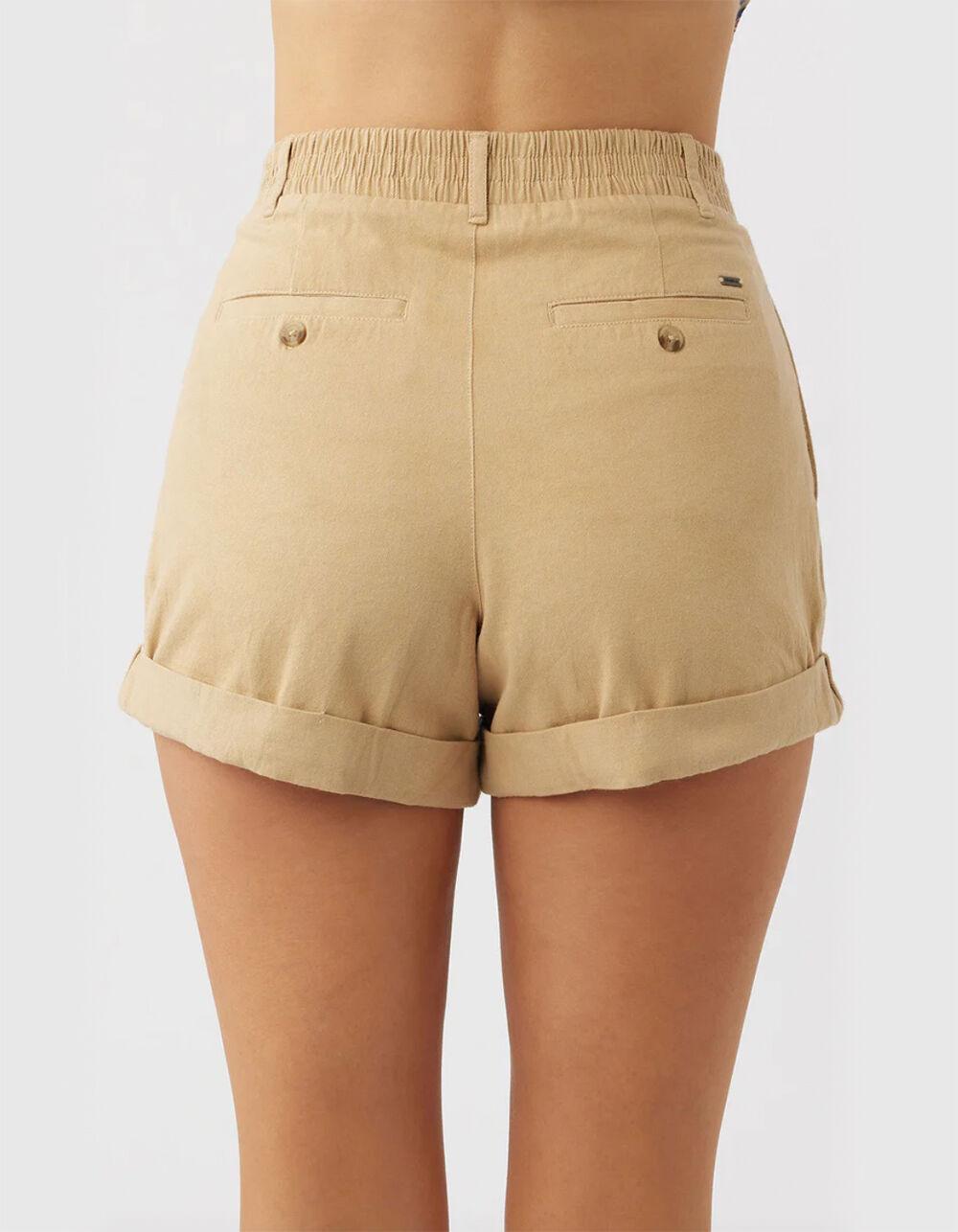 O'NEILL Benton Womens Shorts - KHAKI Product Image