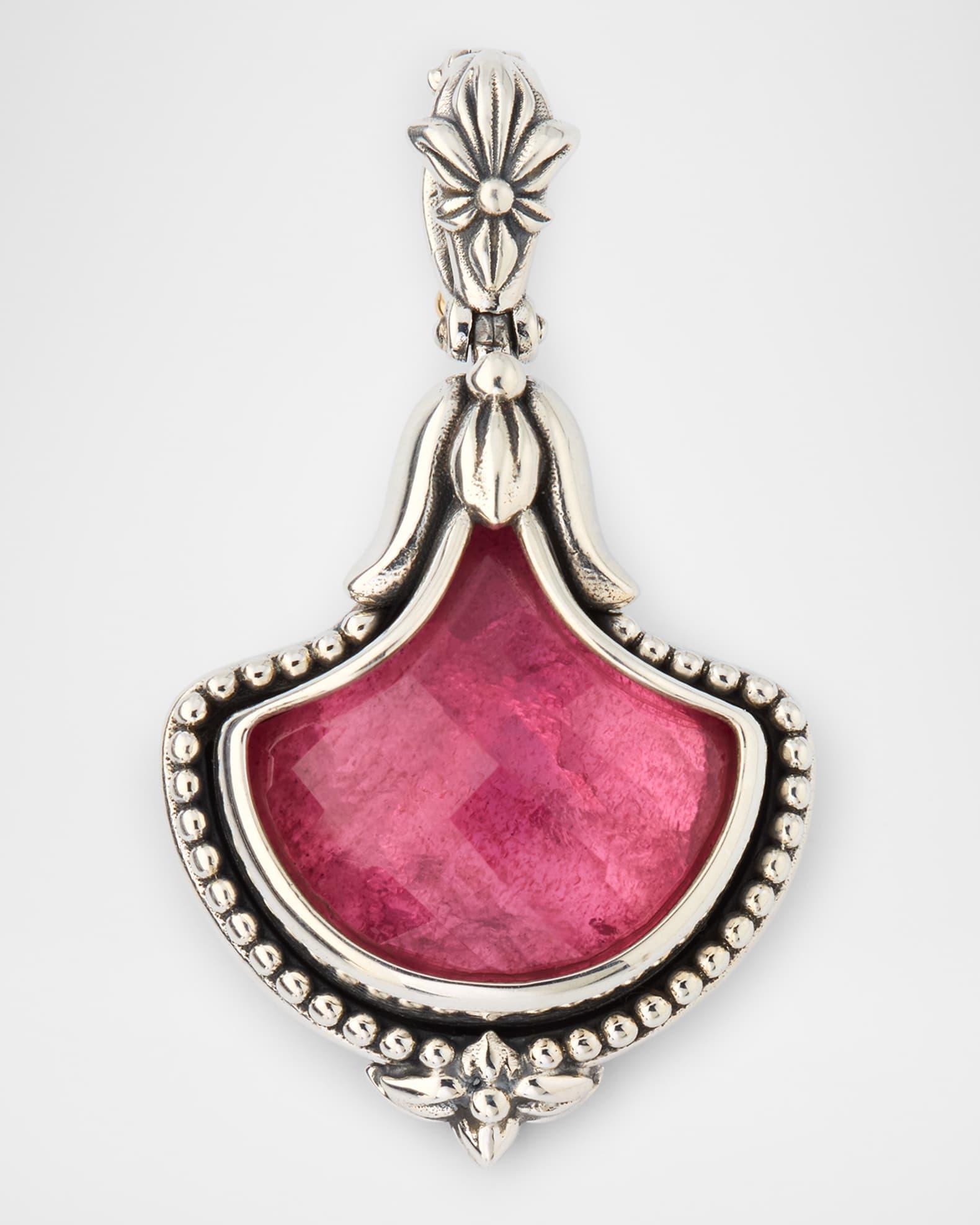 Ivy Rock Crystal, Strawberry Quartz and MOP Triplet Enhancer  Product Image