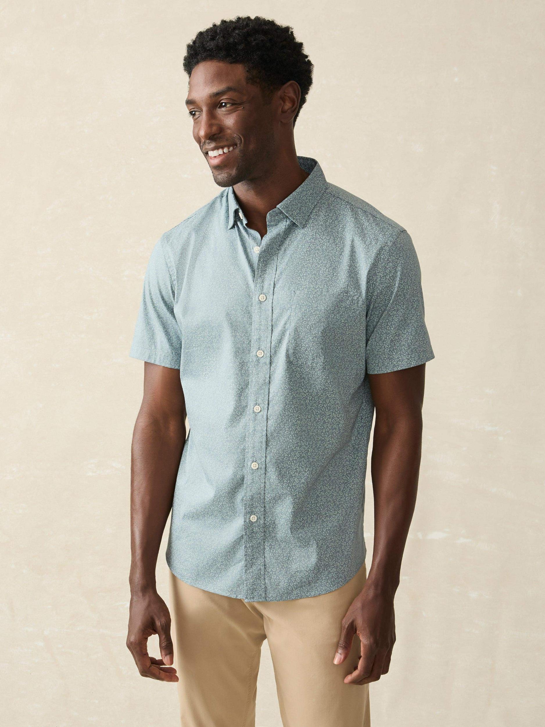 Movement™ Short-Sleeve Shirt - Sea Storm Ditsy Male Product Image