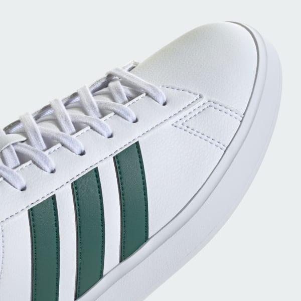 adidas Grand Court Shoes Halo Silver 13 Mens Product Image