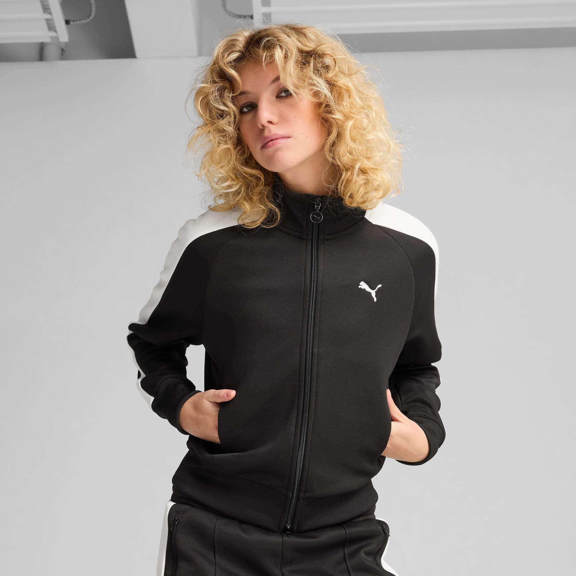 PUMA T7 ALWAYS ON Womens Short Track Jacket Product Image