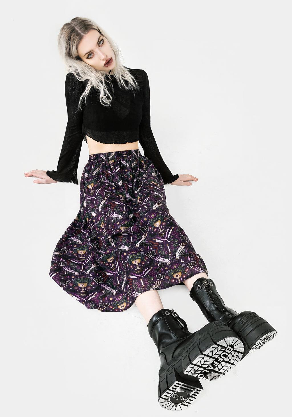 Modern Mystic Midi Skirt Product Image