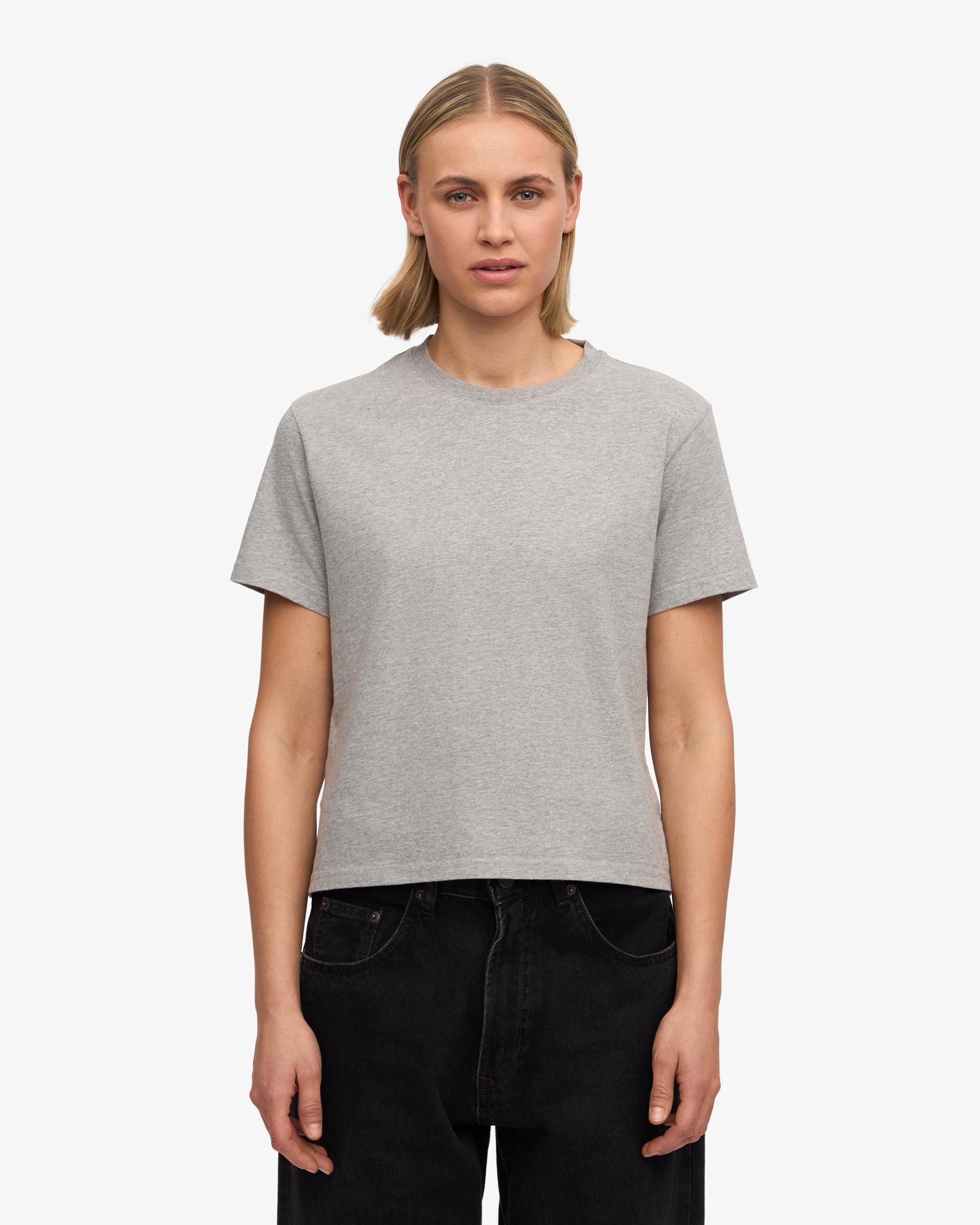 Organic Boxy Crop Tee - Ultra Violet Product Image