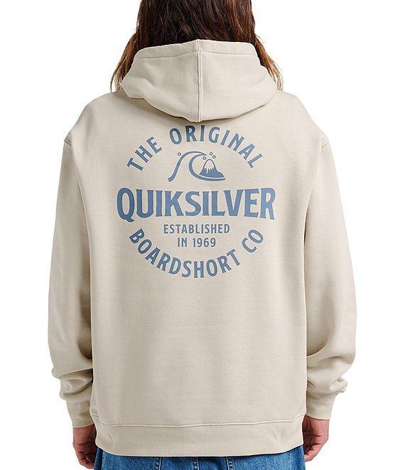 Quiksilver Long Sleeve Logo Graphic Hoodie Product Image