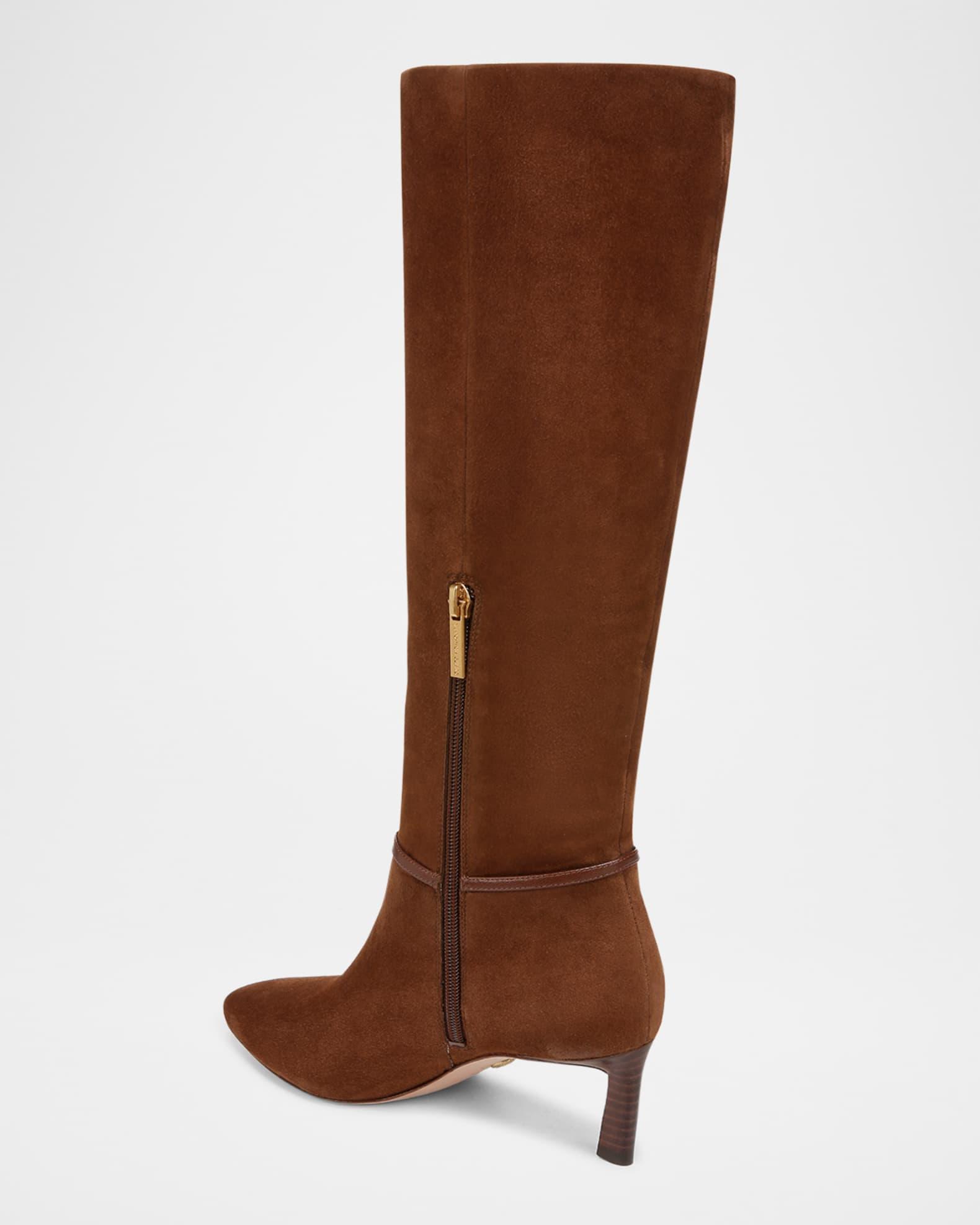 Kenzie Suede Harness Boots Product Image