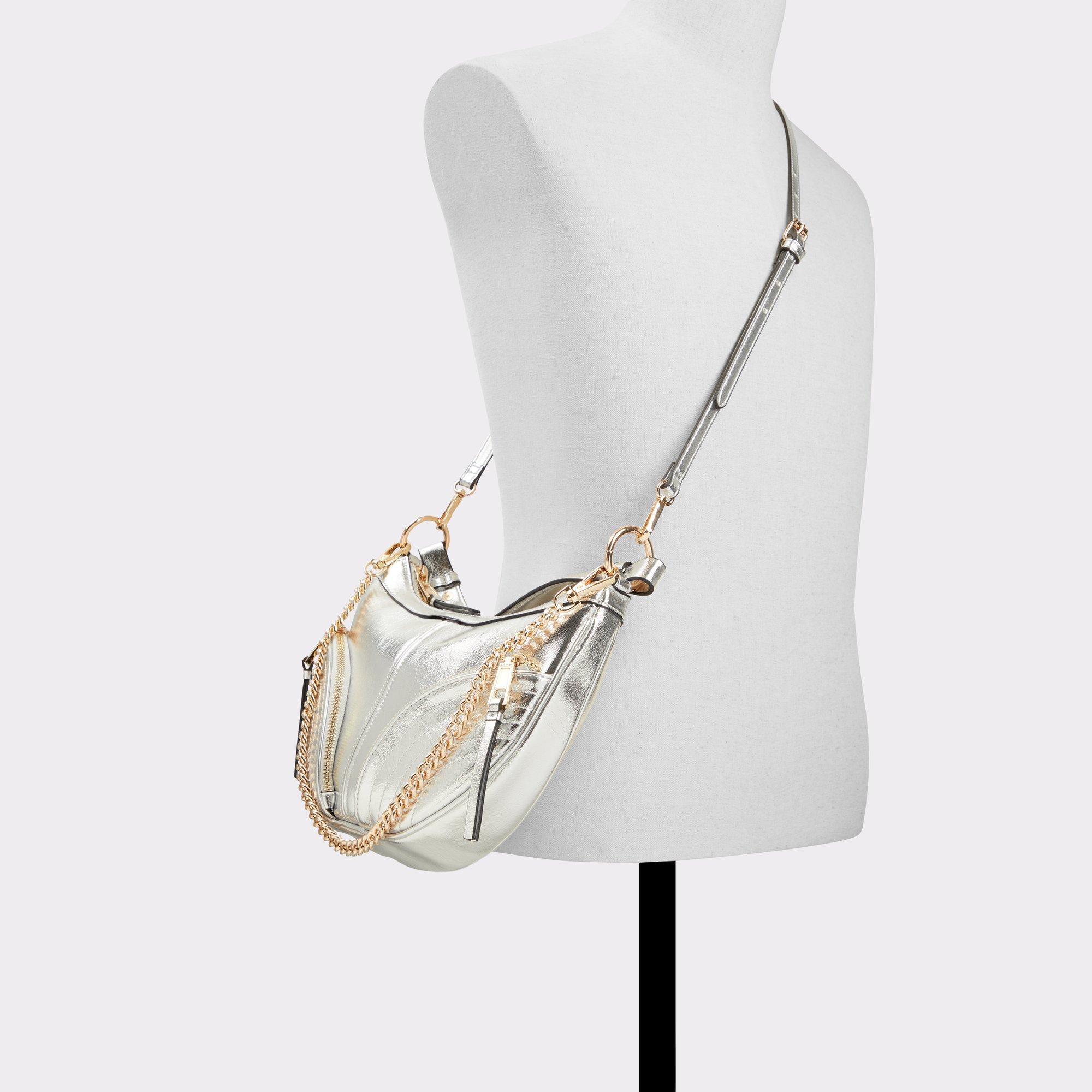 ALDO Beranyyx - Women's Shoulder Bag Handbag - Silver Product Image