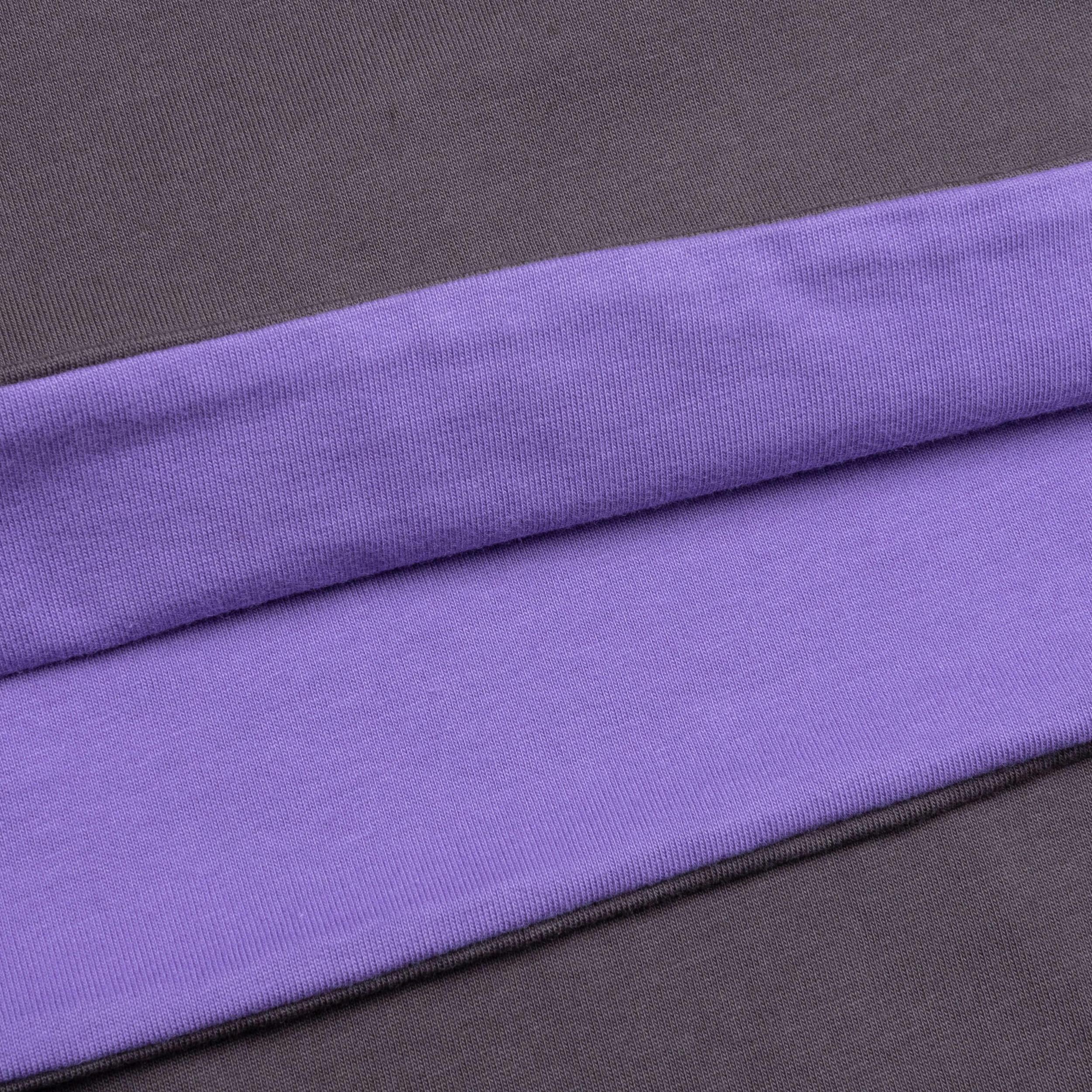 Legal Reversible Heavyweight Shirt - Charcoal/Purple Male Product Image