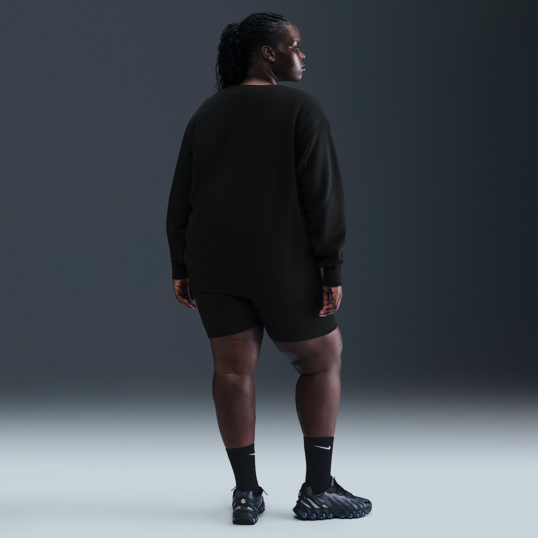 Nike Sportswear Phoenix Fleece Women's Oversized Crew-Neck Sweatshirt (Plus Size) Product Image