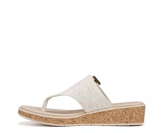 LifeStride Bay Women's Washable Thong Sandals, Size: 6.5, Black Product Image