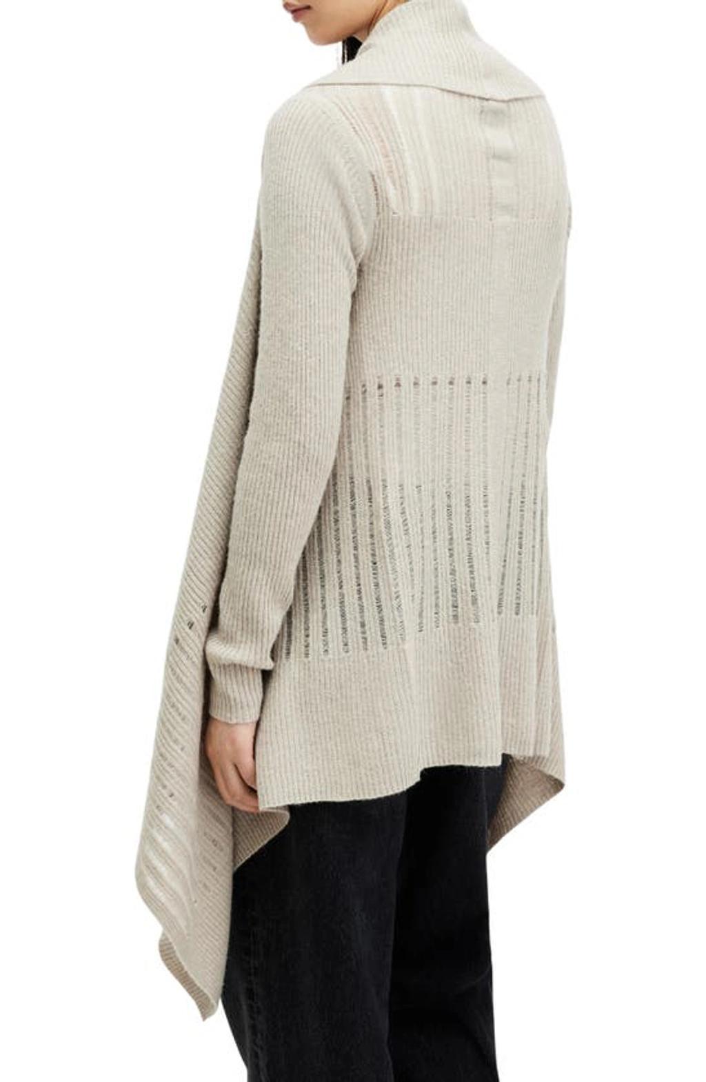 Harley Waterfall Open Front Cardigan In Horizon Grey Product Image