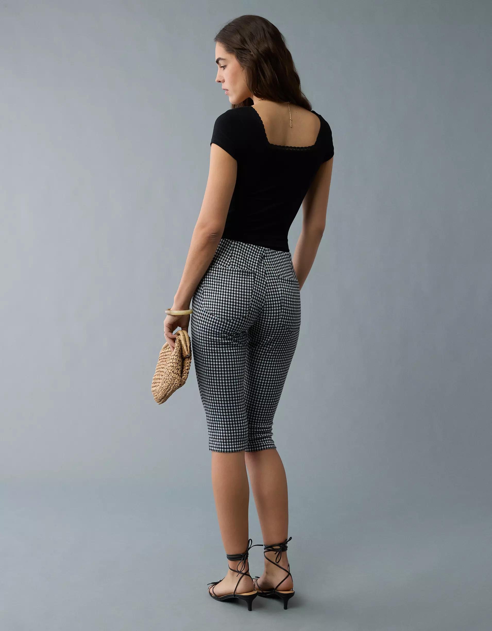AE Short Sleeve Square Neck Bow Bodysuit Product Image