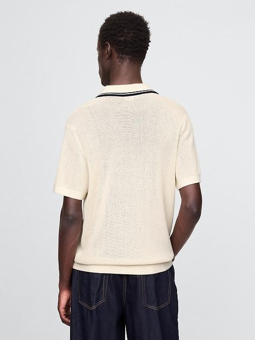 Johnny-Collar Sweater Product Image